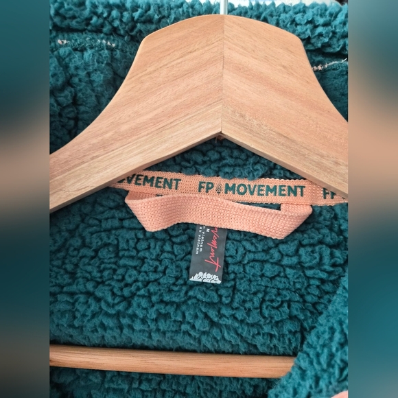 Free People Movement Mountain High Half Zip Fleece Size M - Picture 4 of 4